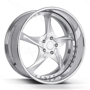ล้อฟอร์จโครเมียม 2/3 ชิ้น ขนาด 24x9 24x10 5x115 แบบสแต็กเกอร์ ขอบลึก 5 ก้าน สำหรับ Dodge Charger Challenger Chrysler 300 - Product Image 3