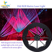 80W 120W RGB 40 Head Matrix Laser Light Dj bar Live House Club Lighting Stage Light Show