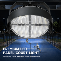 Projecteur LED rond pour stade 500W en aluminium, éclairage de mât haut pour terrains de football, baseball, soccer, gymnases