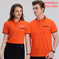 Vente en gros de vêtements de travail personnalisés polos pour femmes et hommes avec logo brodé uniforme de bar de restaurant de golf vierge
