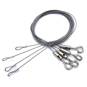 <span class=keywords><strong>Corde</strong></span> de <span class=keywords><strong>suspension</strong></span> verrouillable robuste avec sangle à cliquet et matériel à sertir <span class=keywords><strong>pour</strong></span> une <span class=keywords><strong>suspension</strong></span> de lampe de culture et de <span class=keywords><strong>plante</strong></span> intérieure sécurisée - Product Image 5