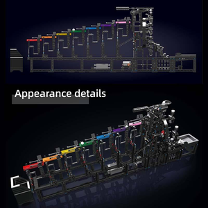 Moule King 26006 2520PCS Creative Serie Rainbow Tension Bridge Building Block Model Technical Educational Toy Festival Gift - Product Image 3