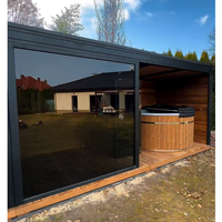 Sauna extérieur populaire et abordable, salle de vapeur, baignoire spa, salle de sauna, baignoire, bois de cèdre rouge du Canada, panoramique, bar