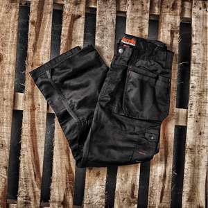 Scruffs Worker Plus Pantalones Negro 38L - Product Image 3