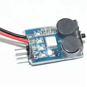 2-6S RC Lipo 电池电压表监控器 3 合 1 信号丢失报警和丢失飞机搜索器和低电压蜂鸣器