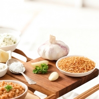 Ail croustillant frit lyophilisé de qualité export certifié biologique |   Ail naturel pour la cuisine asiatique, destiné aux distributeurs