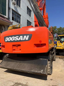Excavadora Doosan usada de alta calidad, excavadora hidráulica de rueda de DH210W-7 Doosan en excelentes condiciones a la venta - Product Image 4