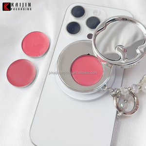 <span class=keywords><strong>Estuche</strong></span> <span class=keywords><strong>de</strong></span> bálsamo labial 4G con envase reemplazable, <span class=keywords><strong>estuche</strong></span> para lápiz labial, brillo labial, colorete, crema labial, polvo, sombra <span class=keywords><strong>de</strong></span> ojos con placa <span class=keywords><strong>de</strong></span> hierro - Product Image 1