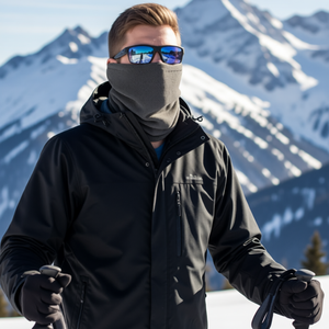 Customized Double-layer Thick Ski <b>Neck</b> Gaiter Winter <b>Scarf</b> for Men <b>Women</b> Warmer Lightweight Durable Short Length Outdoor - Product Image 6