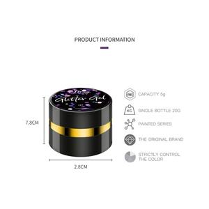 JTING Esmalte de Uñas en Gel con Diamantes Brillantes de 9 Colores, Diseño de Arte de Uñas, Gel UV Brillante, OEM, Etiqueta Privada Personalizada Disponible - Product Image 6