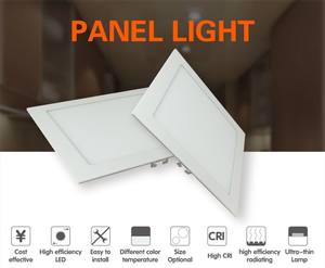 Modern LED İnce kare gömme tavan Panel AYDINLATMA 3W-24W LED Finish alüminyum 12W hastane okul ofis kapalı ROHS için - Product Image 2
