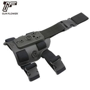 GunFlower OWB ड्यूटी ड्रॉप पैर मंच बहुलक <span class=keywords><strong>Kydex</strong></span> पत्रिका पाउच के साथ पिस्तौलदान - Product Image 3