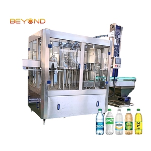 Línea automática de producción de bebidas carbonatadas: máquina embotelladora y carbonatadora de alta velocidad (3000-5000 BPH, capacidad de 500ml) - Product Image 1