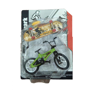 Vendita calda <span class=keywords><strong>Finger</strong></span> Skateboard creativo Mini lega modello di bici giocattolo <span class=keywords><strong>finger</strong></span> Skateboard bici - Product Image 3