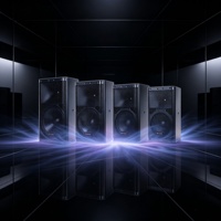 Système de sonorisation PA actif compact et léger de 8 pouces, 125 dB SPL, sans fil 2,4 G, écran IPS 2,79 pouces, OTG, pour studio