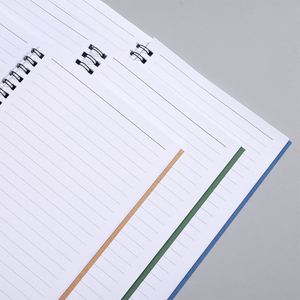 Wholesale A5 Promotion Notebook Custom School Corporate Meeting Paper Cover Notebook With Logo - Product Image 5