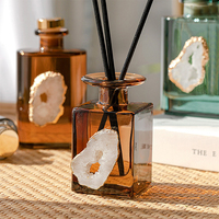 Vietnam 200Ml Room Glas Reed Diffuser Air Luxe Doos Bloem Fruit Zout Hout Geur Reed Diffuser
