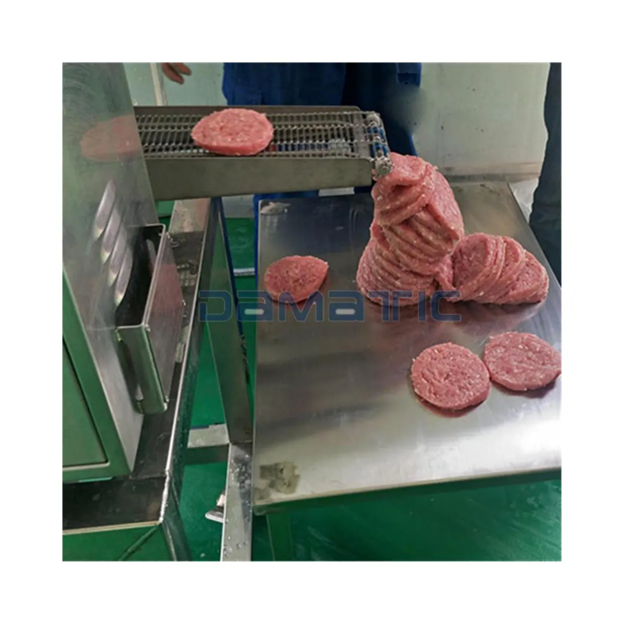 Máquina Industrial automática para hacer hamburguesas, máquina para hacer carne y pasteles, máquina para hacer pepitas