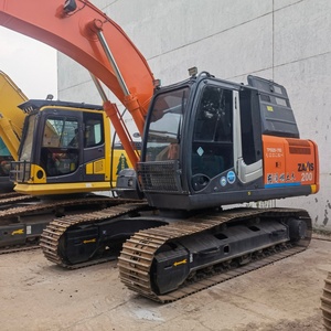 Excavatrice Hitachi ZX200 importée par Japon de représentation de forte stabilité pour des travaux de construction en stock - Product Image 5