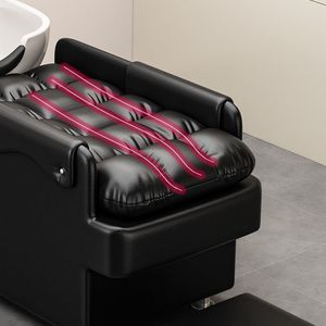 Bac à shampoing en céramique multifonctionnel pour salon de coiffure, unité de lavage des cheveux, mobilier de salon - Product Image 5