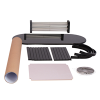 Table de réception multimédia, comptoir de réception, portable et pliable, avec impression