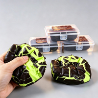 Balles anti-stress croustillantes en forme de chocolat, jouets créatifs à texture croquante, jouets fantaisie amusants en forme de chocolat croustillant