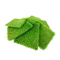 Gazon artificiel de loisir à l'aspect naturel de qualité supérieure, résistant aux UV, pour la décoration de la cour, du balcon et du paysage