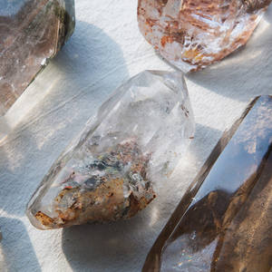 Ying Lai Jewelry Natural Factory Tour de cristal de quartz de <span class=keywords><strong>jardin</strong></span> de guérison polie, Art et objet de collection - Product Image 6