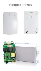 YET866WTR pour porte de garage roulante, contrôleur radio Internet pour portail électrique 433mhz HCS300, <span class=keywords><strong>moteur</strong></span> latéral avec 2 télécommandes - Product Image 6