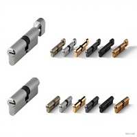 Serrure européenne à mortaise en acier pour porte, cylindres Euro à clé identique, 60 mm, pour toutes les portes - Vente en gros Chine