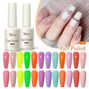 Lot de 12 vernis à ongles semi-permanents en gel UV sans HEMA de 15 ml pour manucure française DIY, kit de vernis gel UV semi-permanent, fournitures de nail art à marque privée - Product Image 5