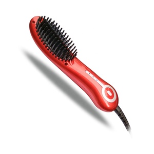 Venta caliente LCD plancha de pelo Multi-funcional de pelo que labra la Herramienta 2 barba plancha rápido calentador de iónicos directamente peine del pelo - Product Image 3