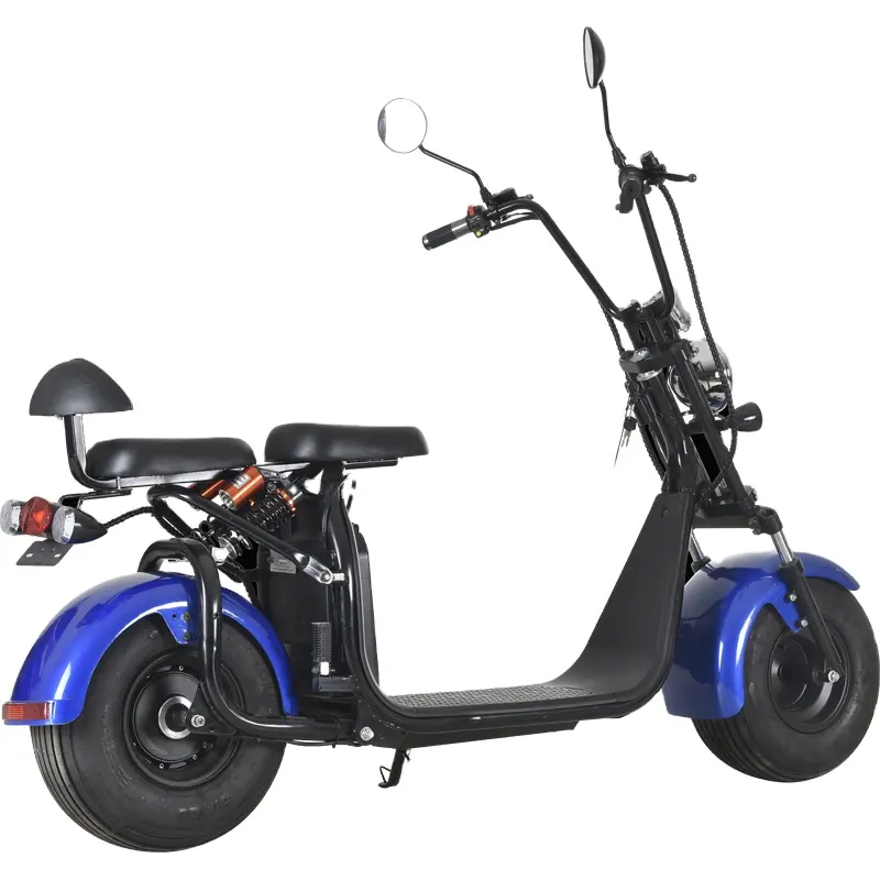 2022 Best Seller Top Speed 50km/h 100W Electric Scooter Citycoco Waterproof Elegant Appearance