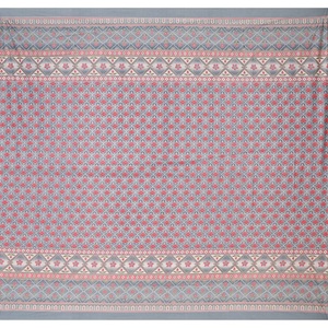 Juego de Funda Nórdica de Algodón Estampado Exclusivo con 2 Fundas de Almohada, 300 Hilos, Estilo Natural Ecológico, Ropa de Cama para Bodas - Product Image 2