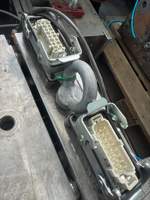 Connecteur industriel automobile multipolaire SENTUO He 16 broches 16A 250V en cuivre IP65/IP67 avec boîtier en acier inoxydable robuste