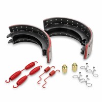 Kit de plaquettes de frein 4707 avec doublures pour freins à tambour et kit de réparation pour semi-remorque