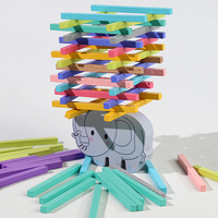 Jouets éducatifs en bois Montessori Nouveau puzzle d'apprentissage précoce Bâtons de comptage de numéros de bébé Ensemble d'aides pédagogiques en mathématiques Fourniture