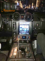 Autoradio Android 13 pour Hummer H2 2004-2007 Navigation GPS Android Ecran tactile Stéréo Lecteur multimédia Carplay sans fil