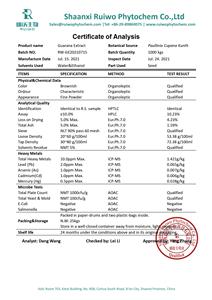 Extrait de <span class=keywords><strong>Guarana</strong></span> Naturel de Haute Qualité Soluble dans l'Eau 10% Poudre d'Extrait de Graine de <span class=keywords><strong>Guarana</strong></span> Pure - Product Image 2