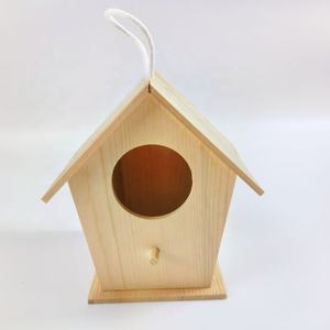 Casetta per Uccelli in Legno Naturale Ecologica per Decorazione Casa - Product Image 3