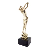 Personnalisé Antique Moderne Laiton Bronze Métal Danseur Trophée Poli Prix Statue Femme Dame pour Ballet Compétition Logo Personnalisé