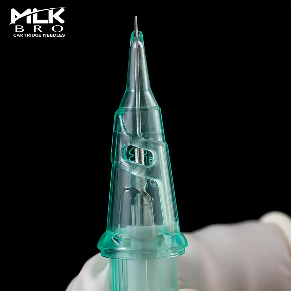 INKin MLK BRO 1003RL 라운드 라이너 0.30mm 카트리지 바늘 제조 업체 일회용 멤브레인 smp 바늘 문신 카트리지 바늘