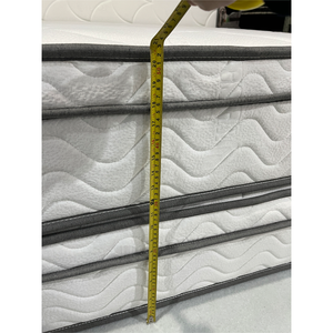 Colchón individual de muelles con amortiguador de aire Colchones de espuma viscoelástica de gel de muelles Soporte de muebles de dormitorio Firme media 25cm de altura - Product Image 4