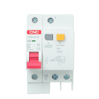 Disjoncteur à courant résiduel RCOB ÉLECTRIQUE CNC 2P 4P Chint RCCB MCB 32A Double pôle 63A RCCD RCBO