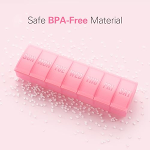 กล่องยาแบบพกพา 7 ช่องสำหรับเดินทาง - Product Image 4