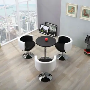 Modern Style Dining Room Furniture Wooden Painted Nesting Dinning Tables