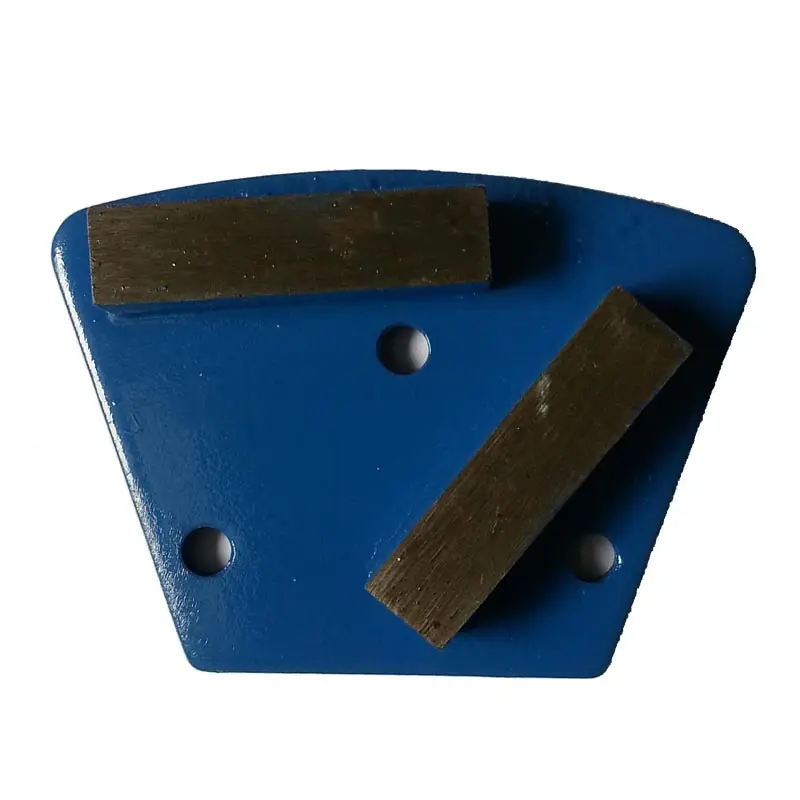 Metal bond grinding shoe, grinding wing with rectangle segments