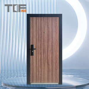 Commercial Interior Room Fireproof Emergency Exit Industrial Security Fire Resistant Fire Rated Steel Door with Glass <strong>Insert</strong> - Product Image 5