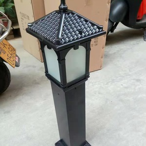Aluminum Lawn <b>Light</b> IP54 Outdoor Garden LED Lamp <b>Post</b> Water Resistant - Product Image 3