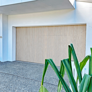 Hiện đại dọc bi gấp nghiêng lên Deco Batten cửa nhà để xe Slatted nhôm tuôn ra gắn cắt nhà để xe - Product Image 1